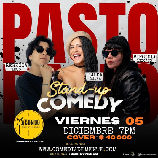 DICIEMBRE 5 PASTO  REBE - LU - VIRGINIA