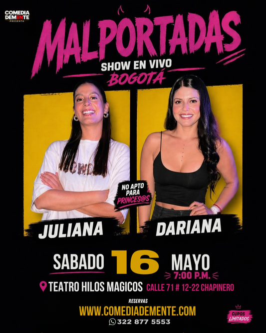16 MAYO  BOGOTA   MALPORTADAS