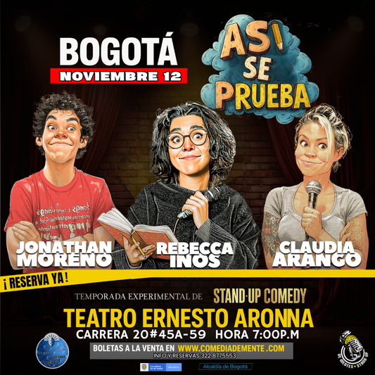 BOGOTA 12 NOVIEMBRE    ASI SE PRUEBA