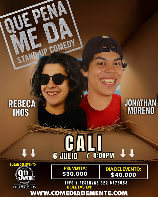 6 DE JULIO CALI - REBECA Y JONATHAN