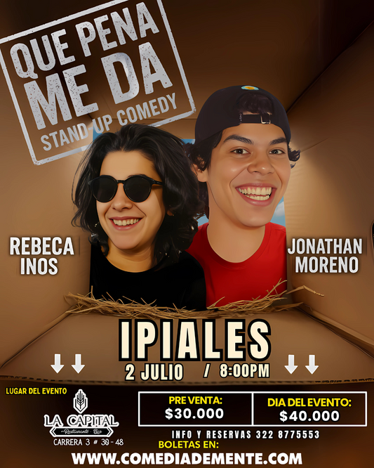 2 DE JULIO IPIALES  REBECA Y JONATHAN