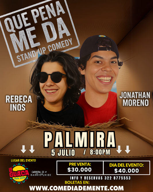 5 DE JULIO PALMIRA - REBECA Y JONATHAN