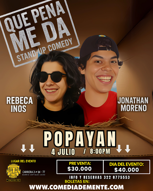 4 DE JULIO  POPAYAN - REBECA Y JONATHAN