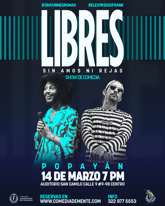 14 MARZO  POPAYAN  LIBRES TAVO & FRANK