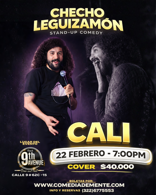 FEBRERO 22 CALI  CHECHO LEGUIZAMON
