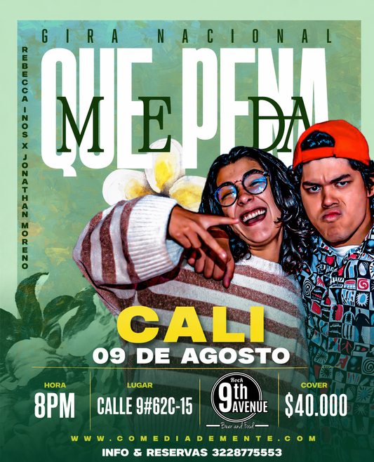 09 AGOSTO / CALI - REBECA y  JONATHAN